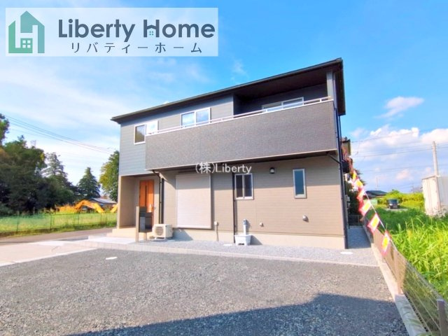 古河市上辺見2区画　新築戸建　1号棟の外観