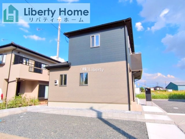 古河市上辺見2区画　新築戸建　1号棟の外観
