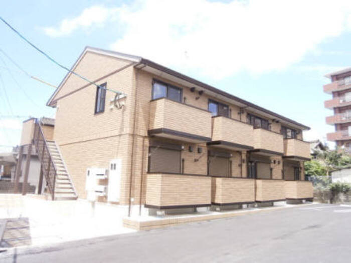 グランピエール瀬戸口の外観|外観は落ち着いています