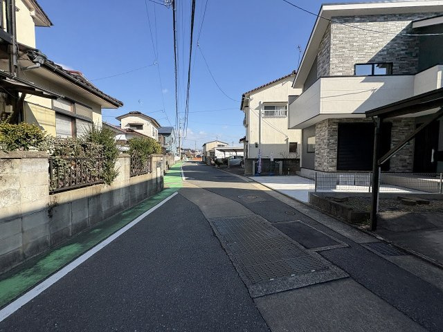 【その他】 | 福岡市博多区浦田2丁目1期　1号棟（全1棟）【仲介手数料無料・0円】 | 現地写真。前面道路です。