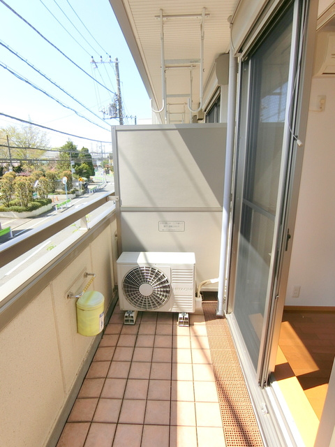 エメラルドハイツ永福のバルコニー|広々バルコニー