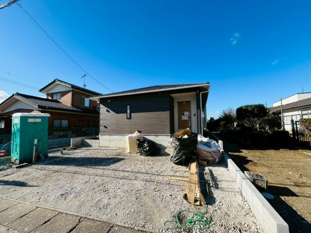 【Cradle Garden】　筑西市井上　第１　全2邸の外観|〇１号棟〇
全居室南向き、6帖以上！ゆとりある平屋プランです♪
2025年10月撮影