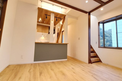 【居間・リビング】 | アンティークモダンリノベ戸建