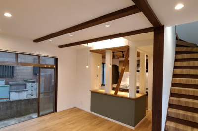 【キッチン】 | アンティークモダンリノベ戸建