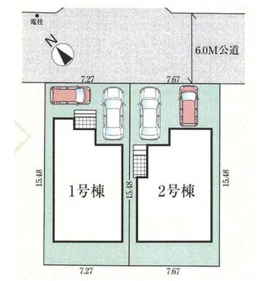 【区画図】 | グラファーレ市川市南大野２丁目７期