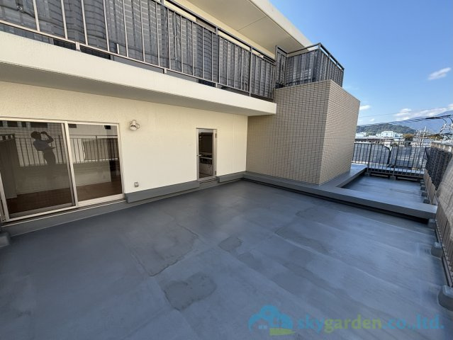 厚木第９ダイヤモンドマンションのバルコニー