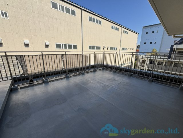 厚木第９ダイヤモンドマンションのバルコニー