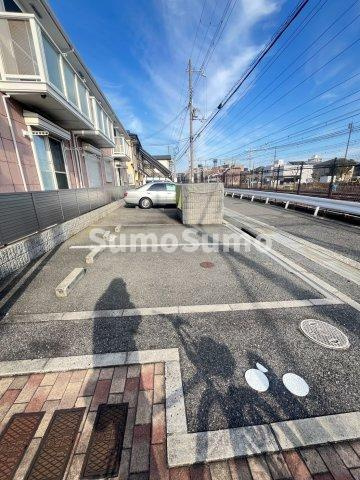 ピサ芦屋の駐車場