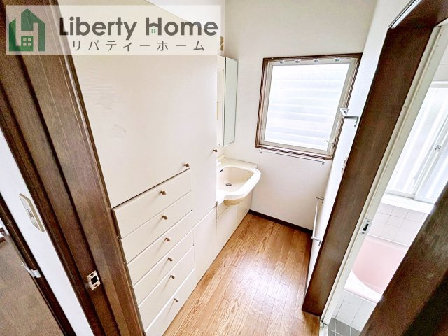 水戸市元吉田町　中古戸建の脱衣所