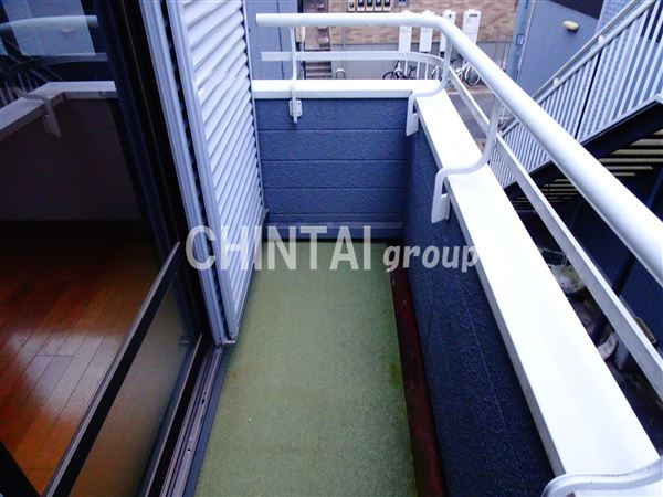 トヨトミハウスⅡのバルコニー