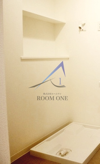 エムズコートの設備|洗濯機置き場です。