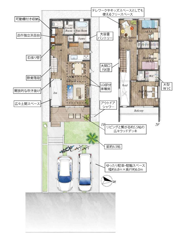 鎌倉市西鎌倉２丁目　新築戸建　全2棟A棟