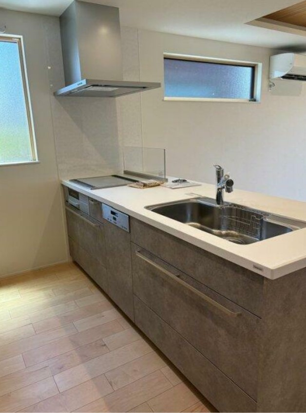 小張戸建のキッチン