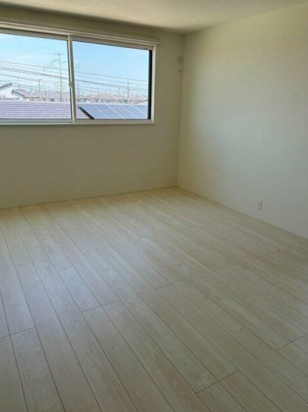 小張戸建の寝室