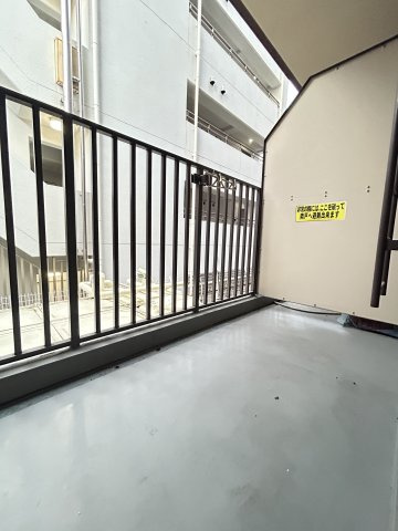 ライオンズマンション三宮東のバルコニー