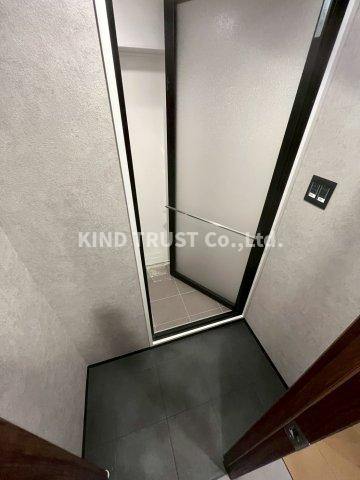 ローズコーポ天満東の玄関|シンプルで使いやすい玄関です