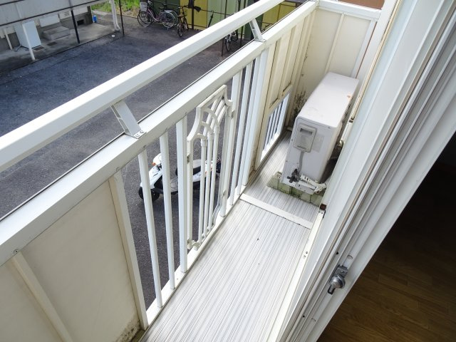 パナハイツ大島B棟のバルコニー|イメージ写真