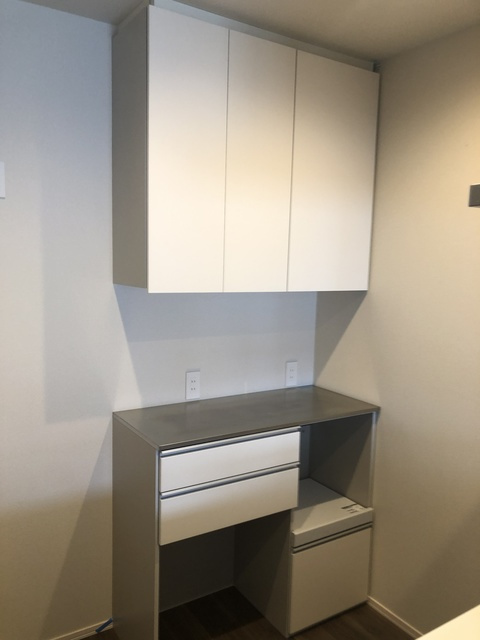 コモンテラス・サウスのキッチン|★キッチン収納棚付★