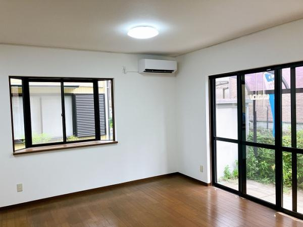 リフォーム中古戸建　大垣市笠木町　平成9年築の居間・リビング