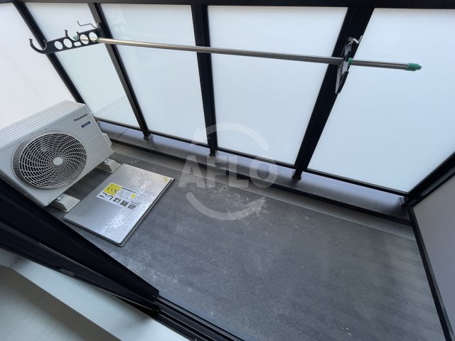 JINO新町のバルコニー|ＪＩＮＯ新町　バルコニー