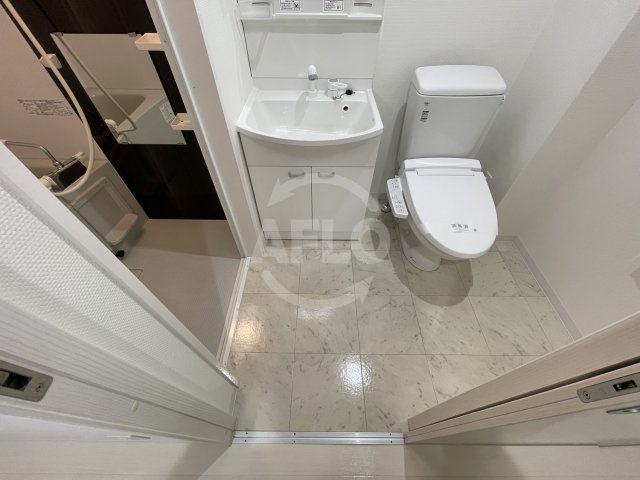 JINO新町の洗面所|ＪＩＮＯ新町　洗面脱衣所