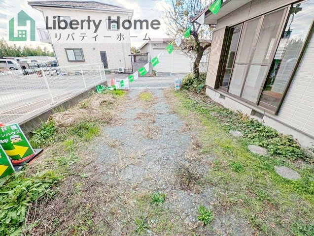 ひたちなか市市毛　中古戸建の庭