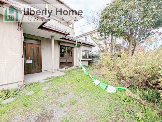 ひたちなか市市毛　中古戸建の庭