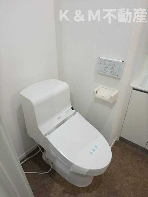 Ｐｒｅｃｉｏｕｓ　Ｅａｒｔｈ　逆井のトイレ|ゆったりとした空間のトイレです