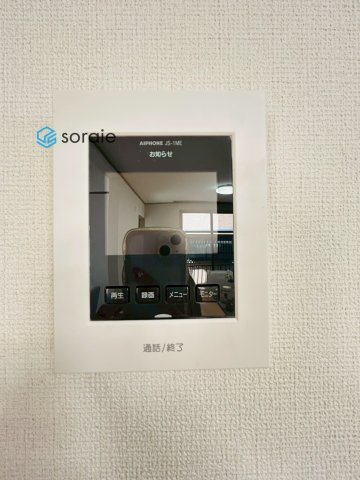 川越市大字寺尾　3LDK　中古戸建ての防犯設備|令和7年11月4日撮影。