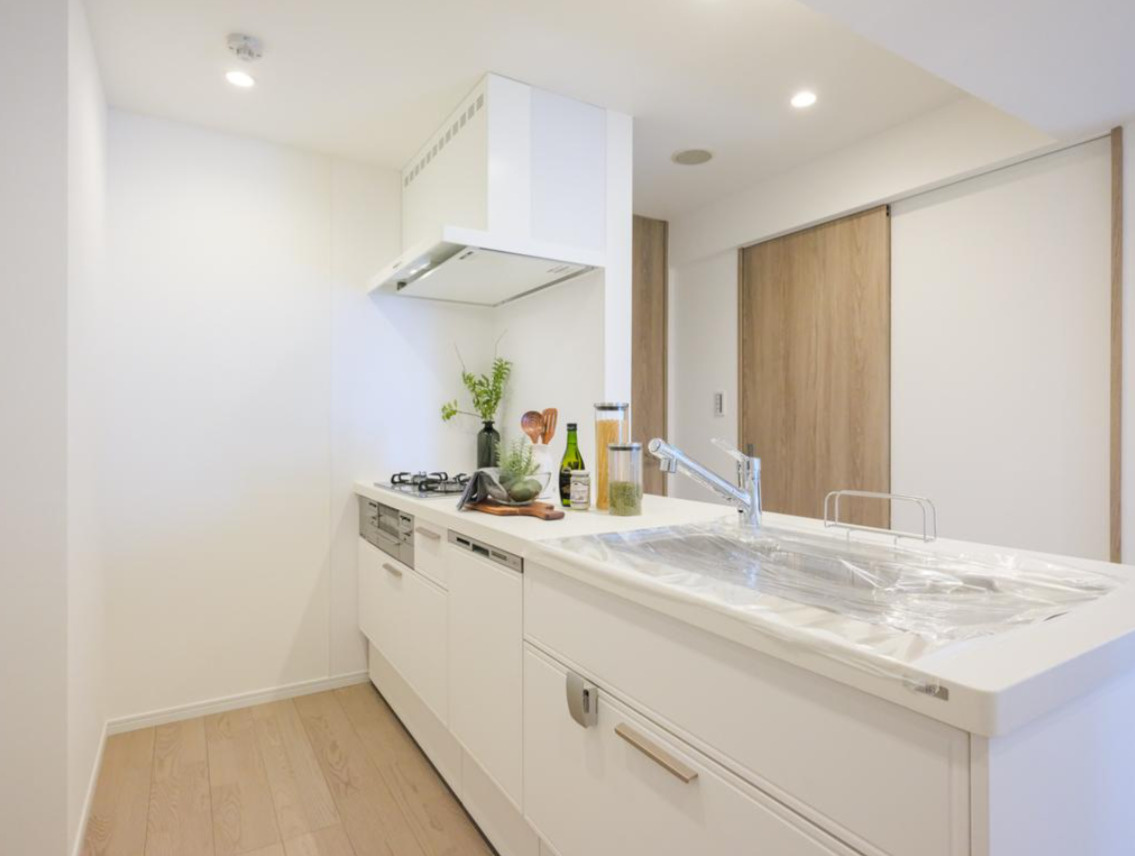 ヴィルヌーブタワー横浜・関内【仲介手数料無料】ペット可♪のキッチン