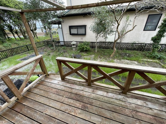 山武市井之内11-14　中古売戸建てのバルコニー