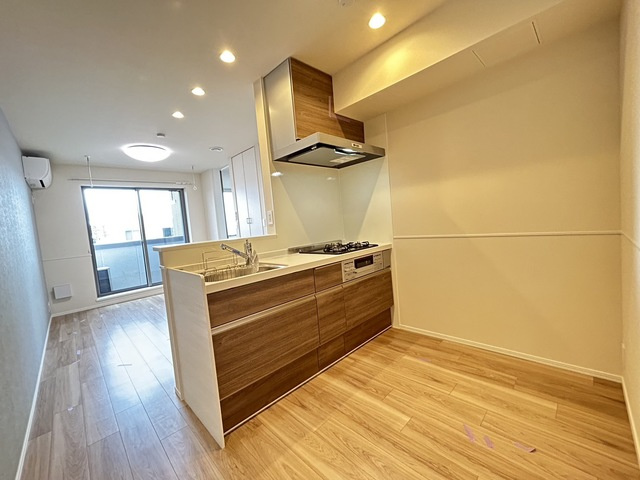 Ｇｒａｎｄ　Ｍａｉｓｏｎ　青井のキッチン|★３口ガスシステムカウンターキッチン★