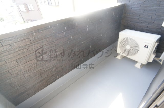 EXCEED宝塚のバルコニー