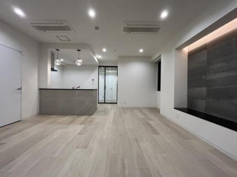 港区東新橋２丁目の賃貸マンションの居間・リビング