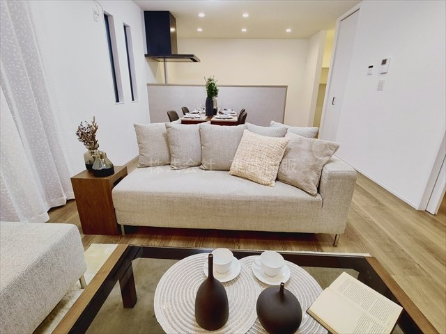 【居間・リビング】 | 川越市石原町 | 開放感があり日当たり良好です