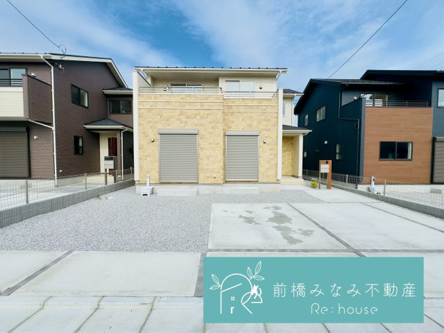 高崎市下佐野町　２号棟(全３棟)　ブルーミングガーデン　新築建売分譲の外観|外観も気になるポイント