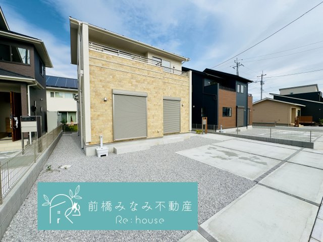 高崎市下佐野町　２号棟(全３棟)　ブルーミングガーデン　新築建売分譲の外観|外観も気になるポイント