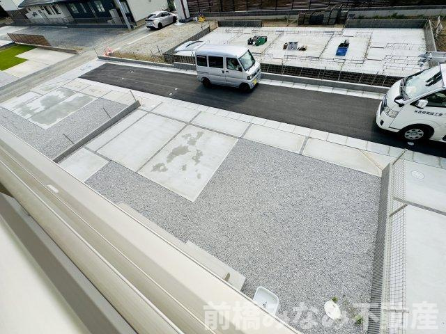 高崎市下佐野町　２号棟(全３棟)　ブルーミングガーデン　新築建売分譲の駐車場|駐車場です