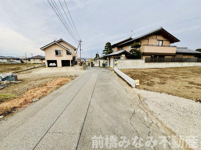 前橋市東善町１期　２号棟(全４棟)　アーバンスタイル　新築建売分譲の前面道路含む現地写真|前面道路含む現地写真です
