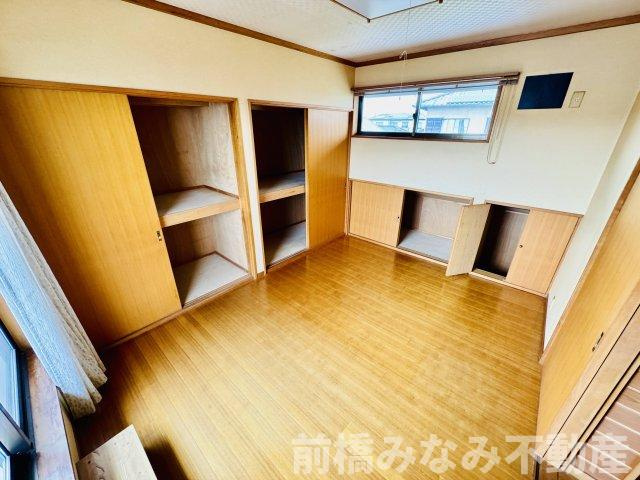【中古戸建】前橋市川曲町　３LDK＋S※複層ガラスの洋室|コンパクトで使いやすい洋室です