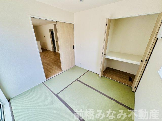 前橋市南町二丁目24-1期　４号棟(全４棟)　リナージュ　新築建売分譲の和室|フローリングだけでなく、和室もあります