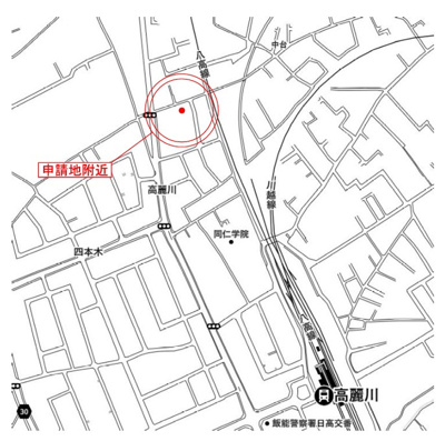 【地図】 | グランソフィア高麗川