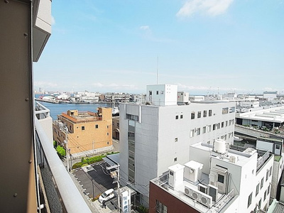 【展望】 | トーカンマンション兵庫島上町 | ベランダからは海が見える眺望です