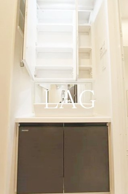 【洗面所】 | GENOVIA板橋 west green veil | 洗面台です。