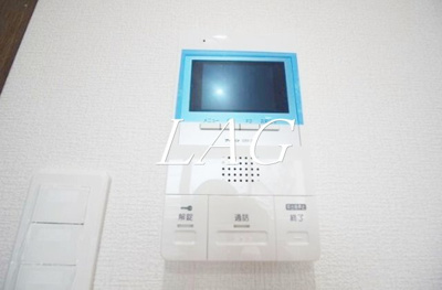 【セキュリティ】 | プレール・ドゥーク平和島 | モニター付きインターフォンです。