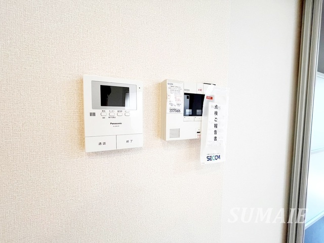 セジュールアン　ラビのセキュリティ|モニター付きインターホン！