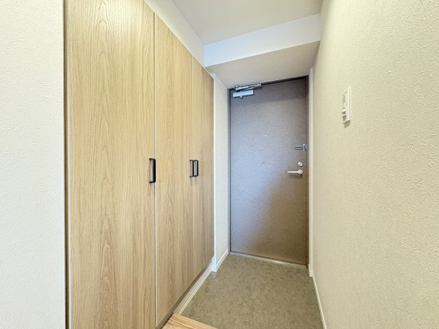 ファミール亀有弐番館の玄関