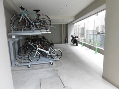 【その他共用部分】 | レジディア高円寺 | 駐輪場。