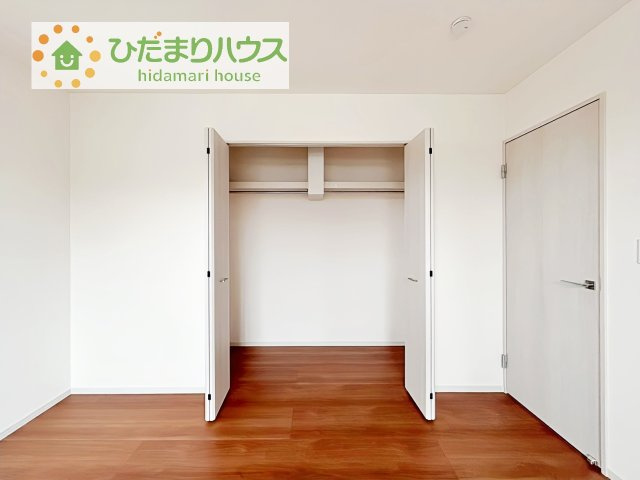 【収納】 | 土浦市板谷4丁目25-P1　新築戸建　1号棟 | クローゼットタイプの収納は荷物がどこにあるかすぐに見つかります！