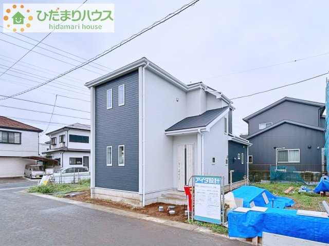 【外観】 | 土浦市板谷4丁目25-P1　新築戸建　1号棟 | スタイリッシュな外観です(^^)/